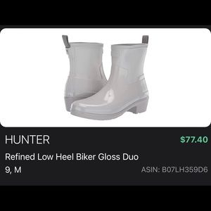 Hunter Ankle Rain Boots
